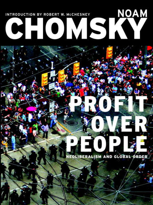 Title details for Profit Over People by Noam Chomsky - Wait list